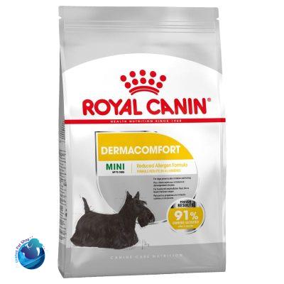 غذا خشک سگ برند رویال کنین – dermacomfort mini 3kg royal canin