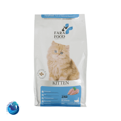غذای خشک بچه گربه مرغ و برنج – fara food