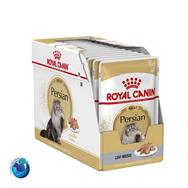پوچ گربه پرشین رویال کنین 85 گرمی – pouch persian adult royal canin