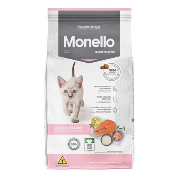 غذا خشک بچه گربه مونلو - monello