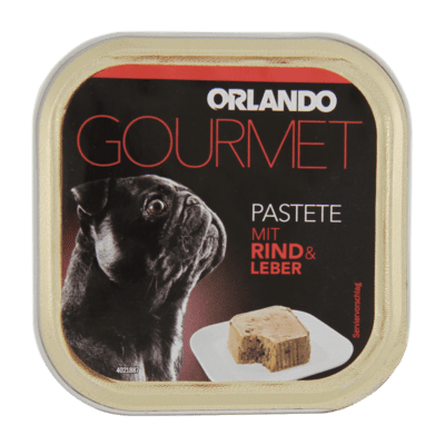 ووم اورلاندو سگ با طعم گوشت گاو و جگر -wom orlando 150 gr