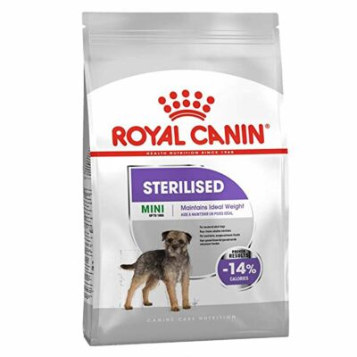 غذا خشک سگ عقیم شده mini sterilised royal canin 3k